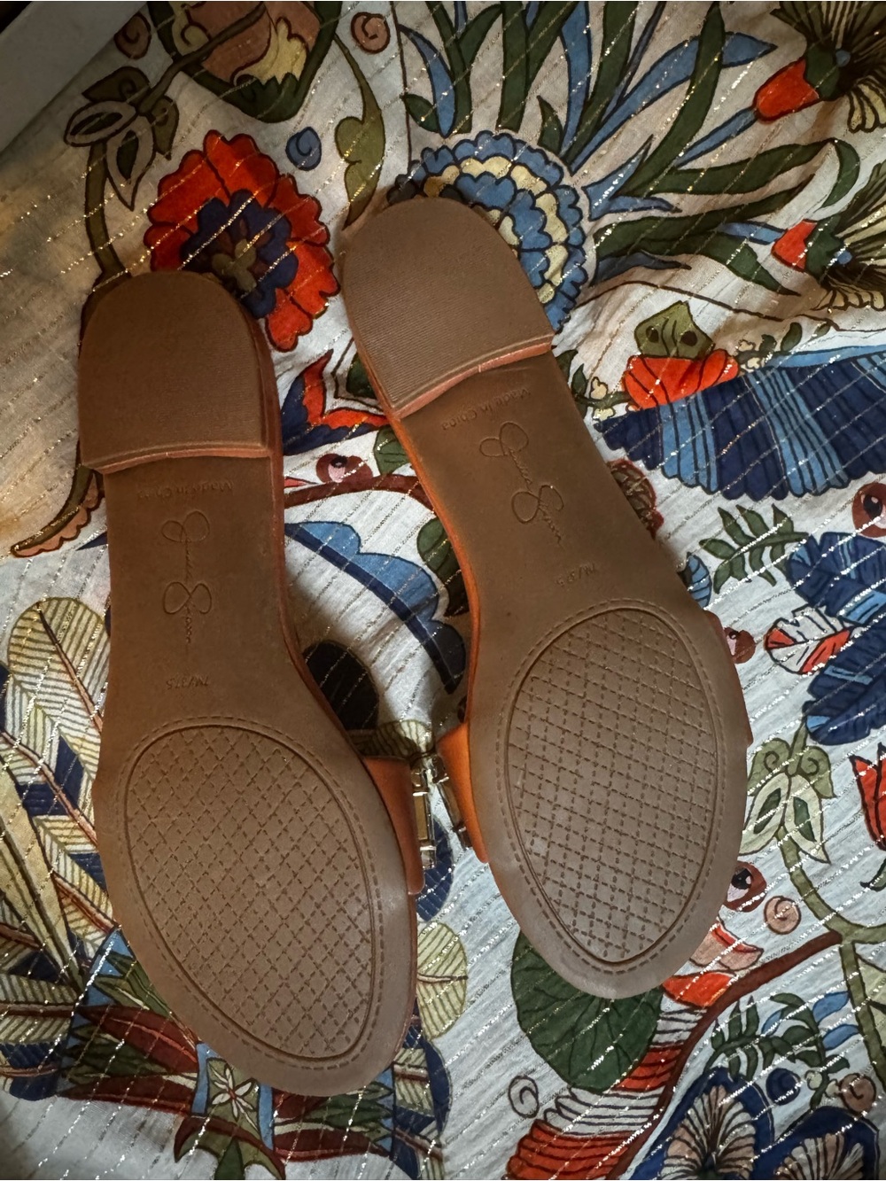 Jessica Simpson Ginger Cookie Italia Nappa Sandal - Picture 6 of 9